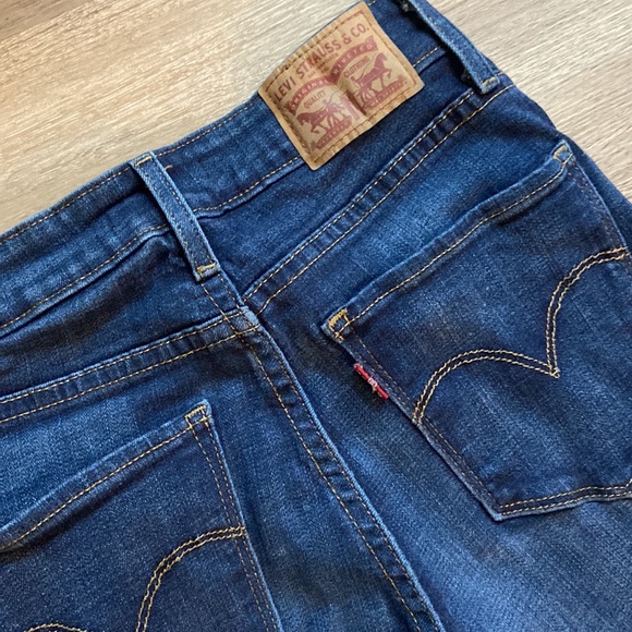 Original Levi’s 721 high rise skinny dark blue size 27 - Picture 3 of 6